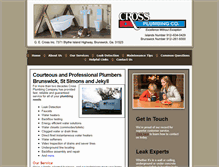 Tablet Screenshot of crossplumbing.net